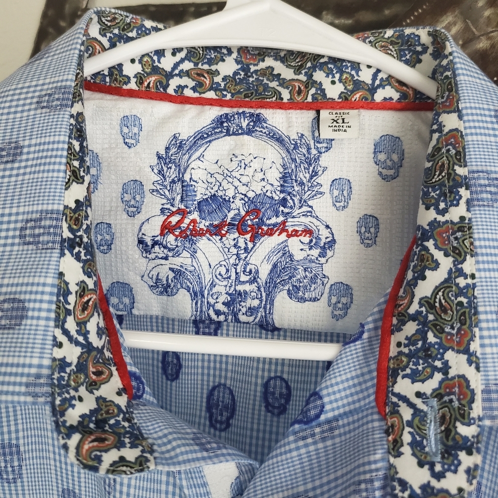 Robert Grahm Light Blue Button up